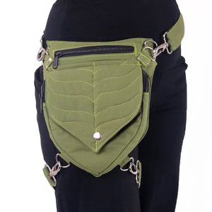 Elven Satchel Utility belt , Leg bag , Pocket belt , Elven bag,fgjk